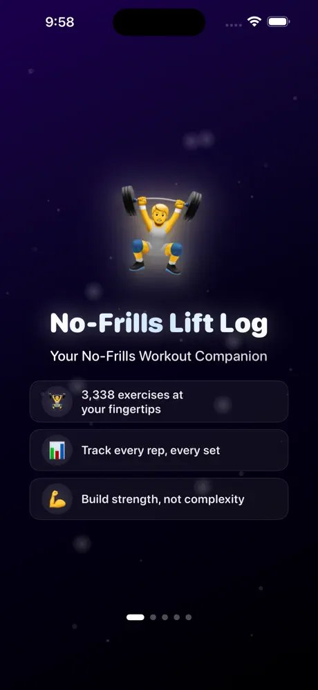 No-Frills Lift Log